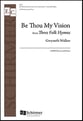 Be Thou My Vision from Three Folk Hymns SATB choral sheet music cover